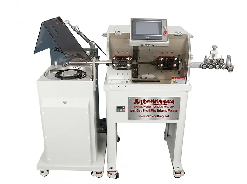 Auto Multi-Core Sheath Wire Processor WPM-680