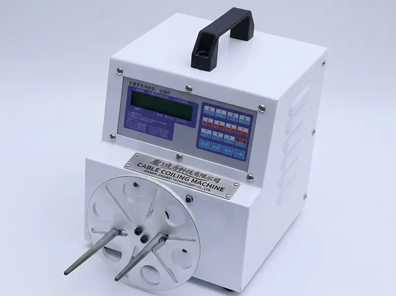 Cable Coiling Machine WPM-2009 | Automated Wire Packaging System