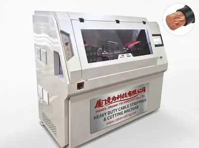 Heavy Duty Cable Stripping & Cutting Machine WPM-10-300mm and WPM-10-400mm - Wire Cutting & Stripping
