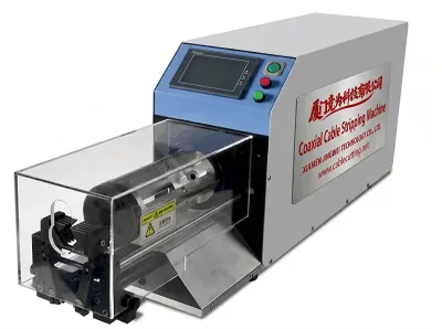 Semi-Automatic Coaxial Cable Stripping Machine for ø3-25mm WPM-25200 - Wire Cutting & Stripping