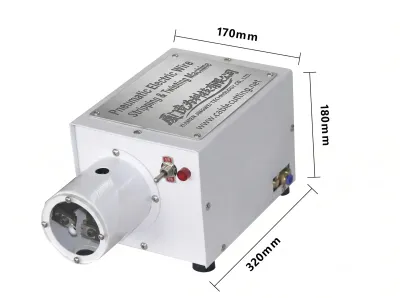 Semi-Automatic Pneumatic Electric Wire Stripping & Twisting Machine WPM-200 - Wire Cutting & Stripping