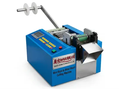 Automatic Wire Rope & Metal Sheet Cutting Machine WPM-ZCUT-100S Thumb