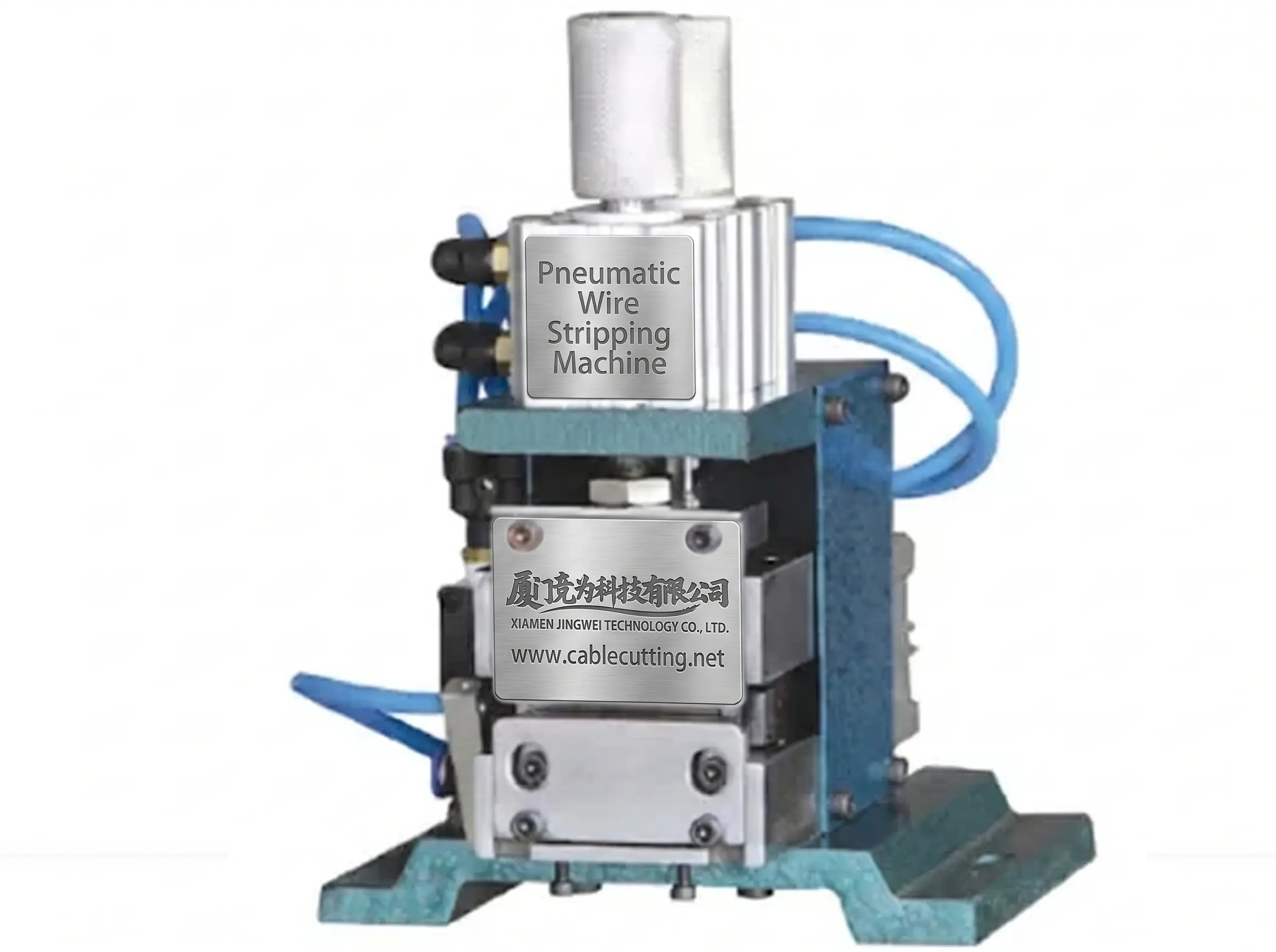 Vertical Wire Stripping Machine WPM-3-F with Video Guide
