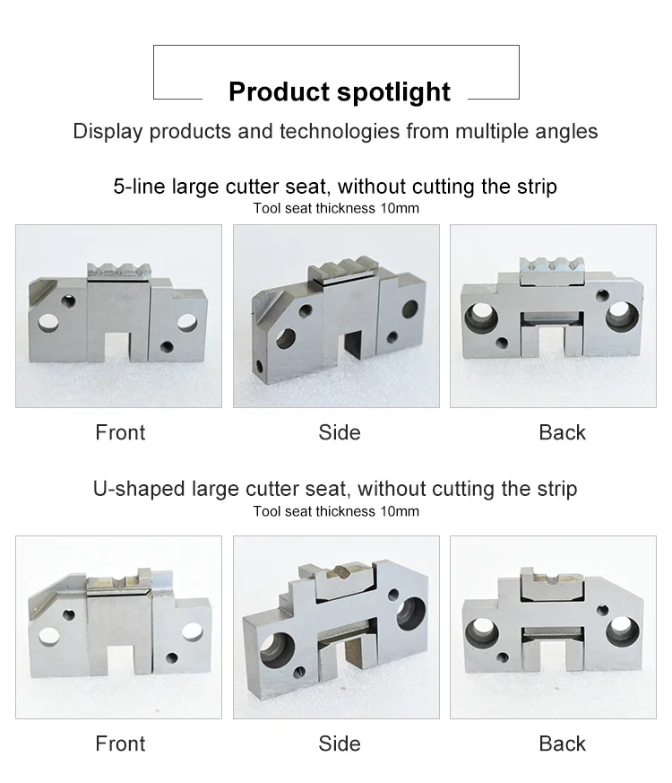 Terminal machine cutter block, terminal blade mold cutting block, belt cutting, all kinds of cutter, block mold