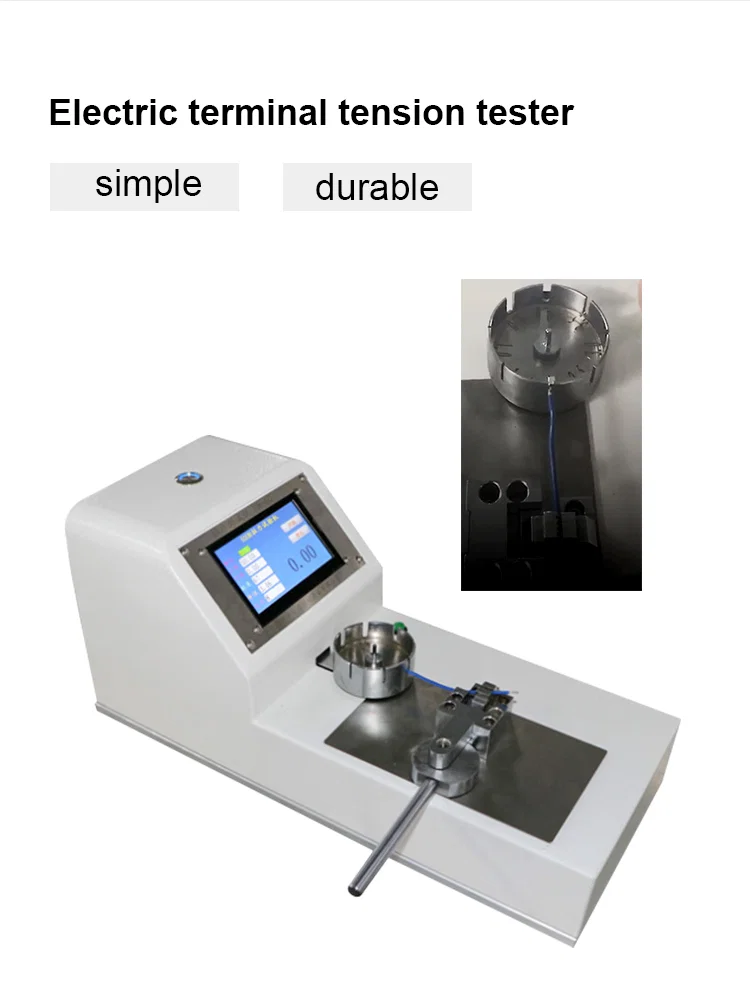  Electric terminal tension tester testing the pull out force of various wiring harness and terminals connector,Pulling force tester , Terminal Tensile testing machine, View pulling force tester 