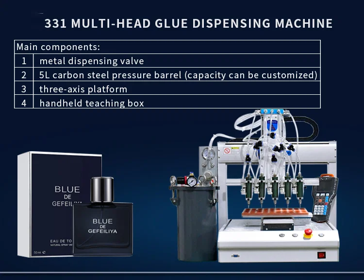 automatic silicone three-axis glue dispensing robot glue dispenser machine, Automatic Silicone Glue Dispensing Machine