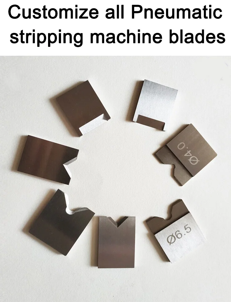 Cable cutting machine tungsten steel blade, high speed steel blade, wire stripping blades 