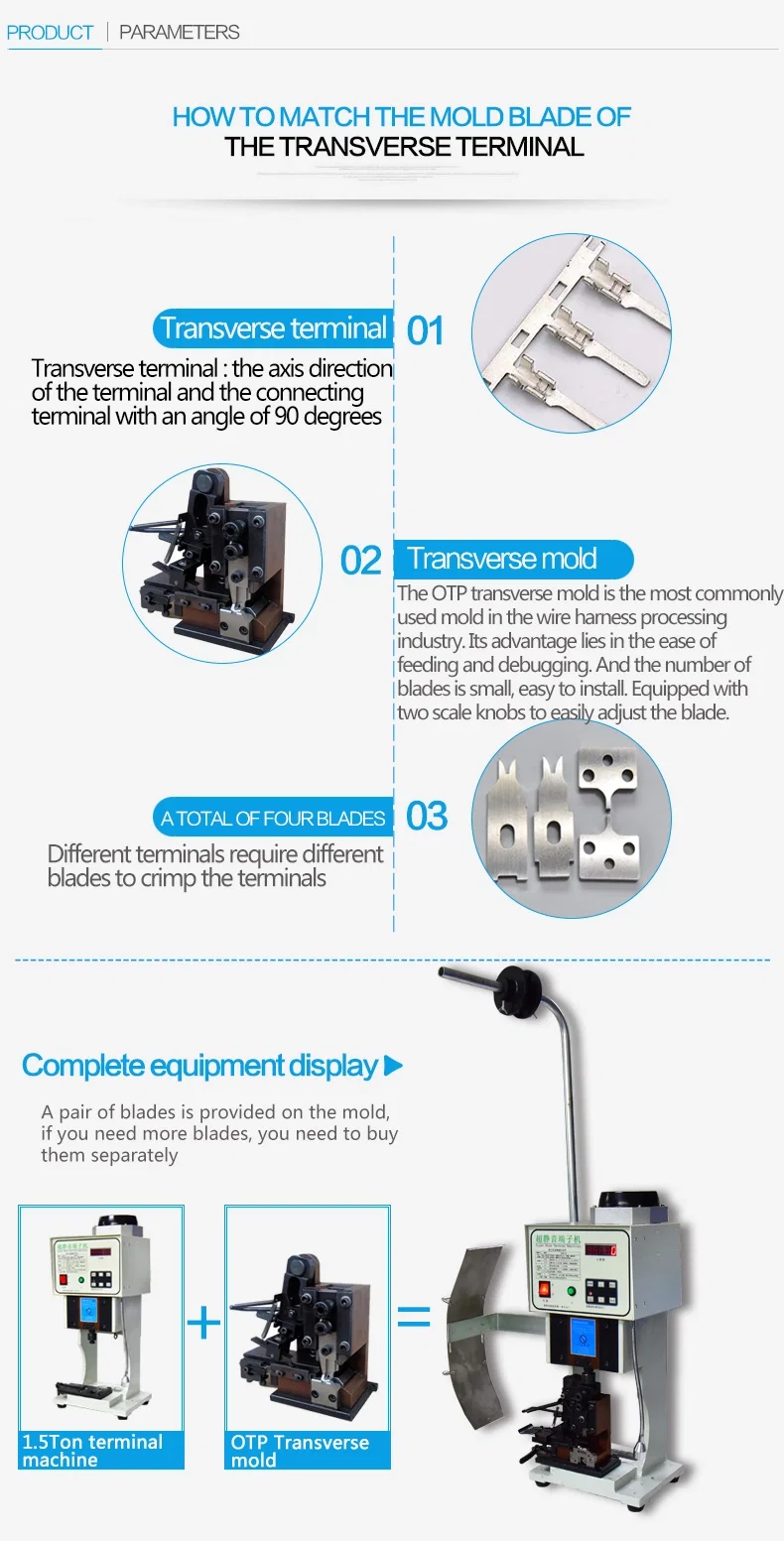 Terminal Crimping Machine, Hydraulic Press Mouldings, Stamping Parts U Die