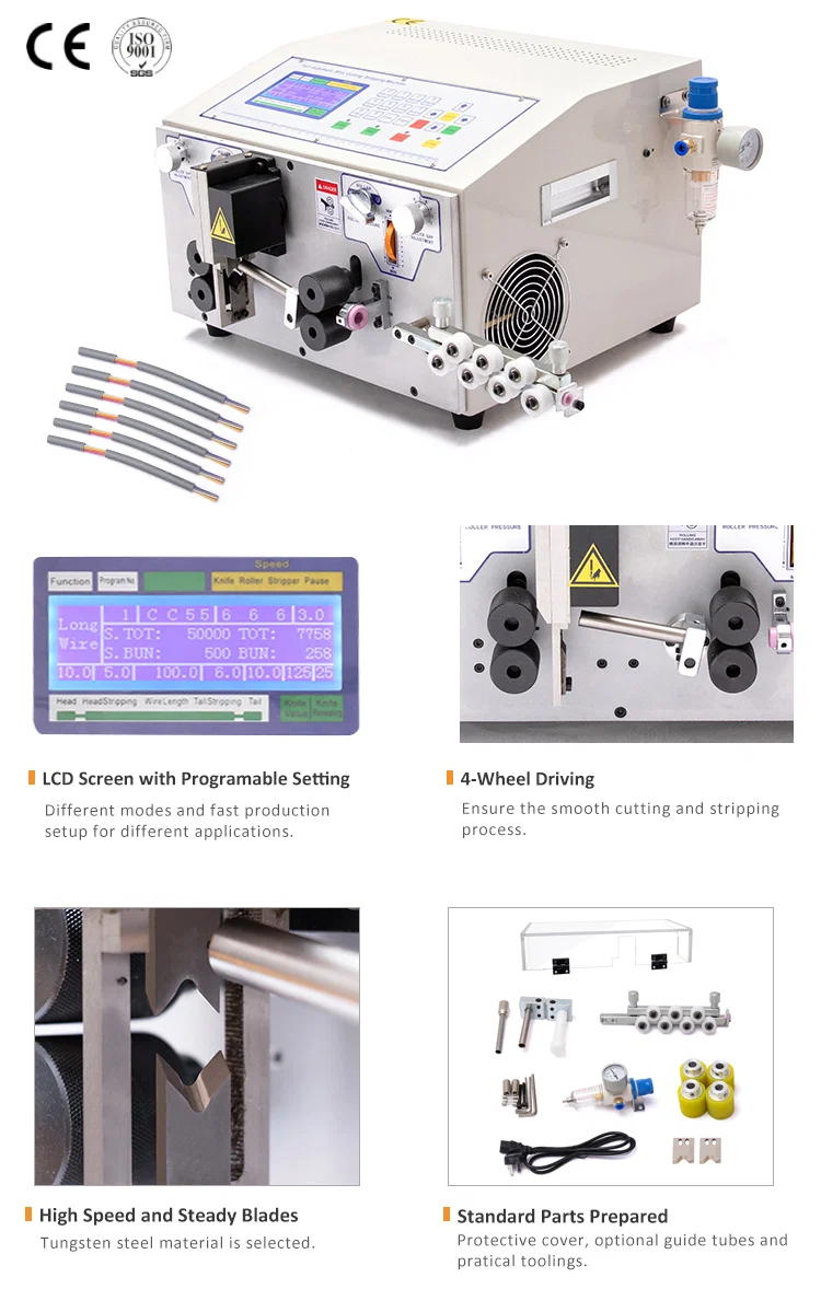 Sheathed cable cutting and stripping machine，Round Wire Stripping Machine, Cutting And Stripping Machine, Cable Strip Product