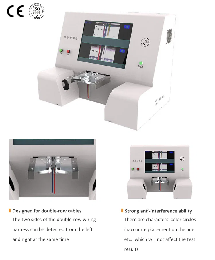 Wire Color Sequence Detector, Two-row Connector Wire Sequence Detector, Color Sequence Of Double-row Wires