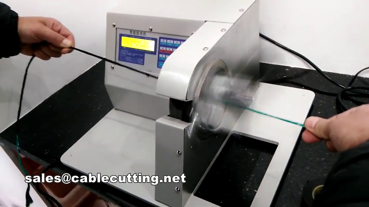 Automatic wire harness tape wrapping winding cable wire harness taping machine