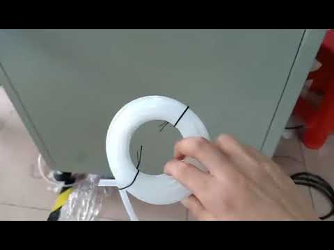 PVC flexible tube cutting winding tying machine WPM 02SL