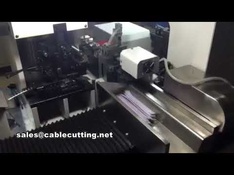 Full Automatic Flat Ribbon cable wire terminal crimping machine
