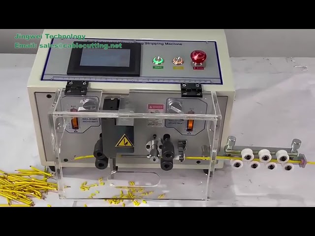 Small automatic wire cable cut machine