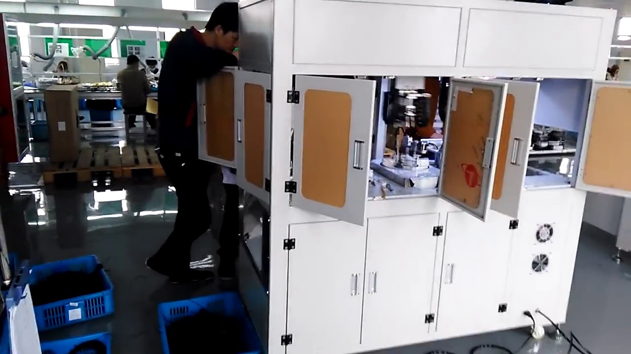 Circle and 8 type automatic cutting winding tying machine WPM 80DM001