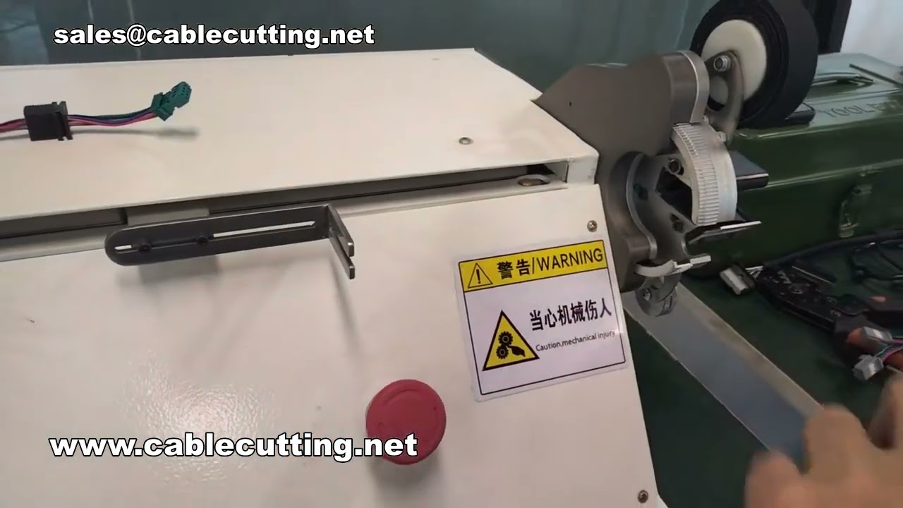 Continuous Taping Machine Acetate Tape #Adjustable Speed & Spacing #Wire Harness Automation