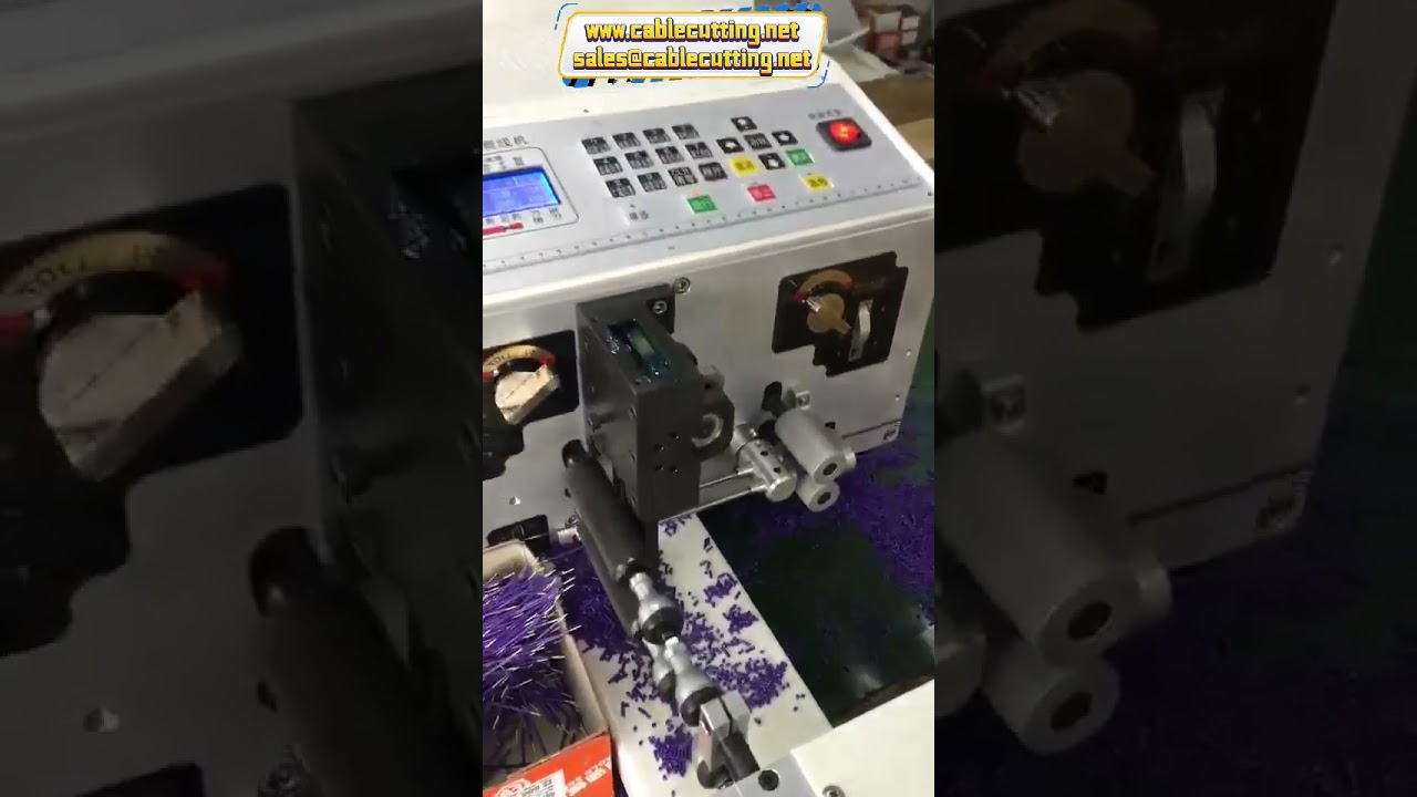 Stripping Machine with Cutting and Peeling and Twisting Machine