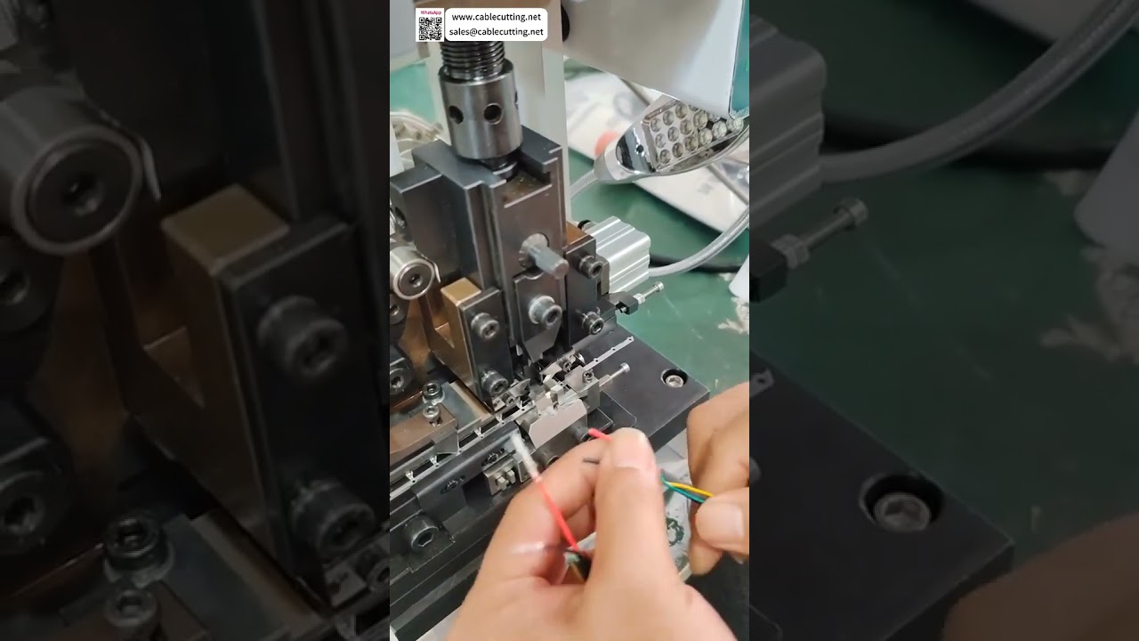 Wire Stripping and Terminal Crimping Machine  Professional Reliable Fast Wire Harness Tool - Shorts
