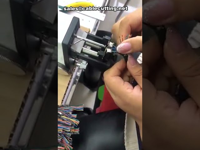 Sheath Wire and Multi-core Data Cable Peeling and Stripping Machine