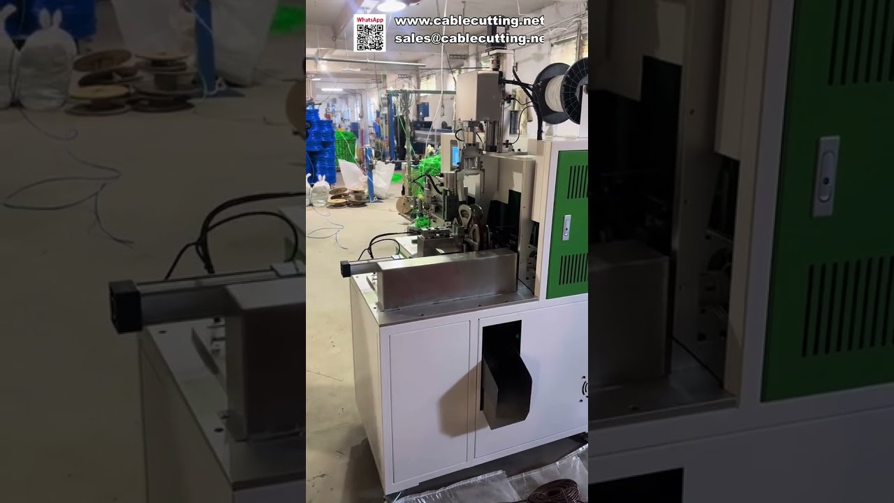 Full Automatic Meter Counting, Wire Cutting, Winding and Tying Machine
