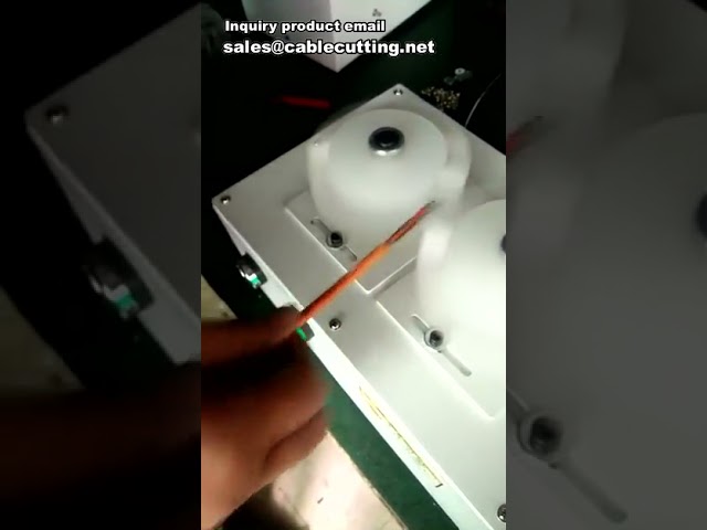 Shield Wire Brushing Tool,Data Cable Braid Combing Machine,Data Cable Braid Brushing Machine