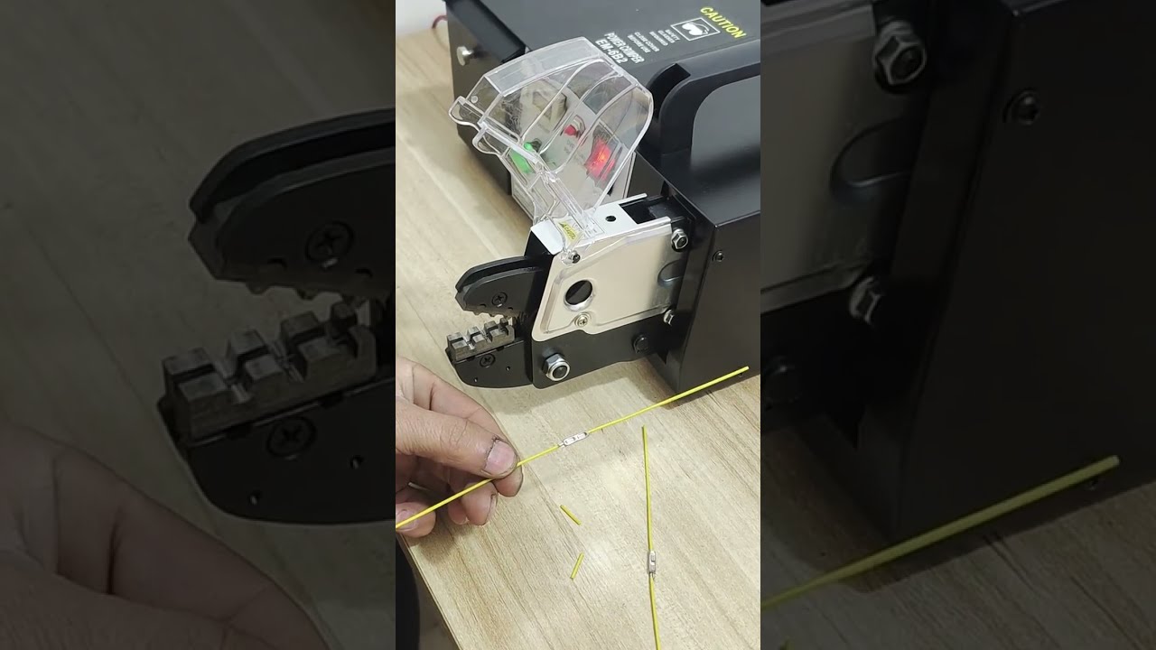 6B2 Electric Terminal Crimping Machine Efficient BN Tube Crimping #machine #factory