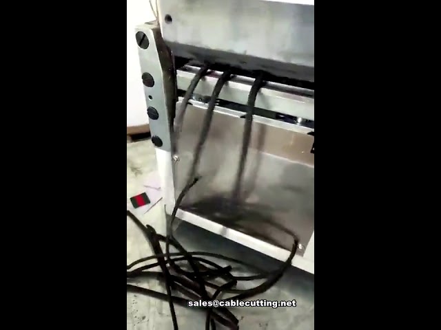 automatic braided polyester rope cutting machine, tape cutting machine