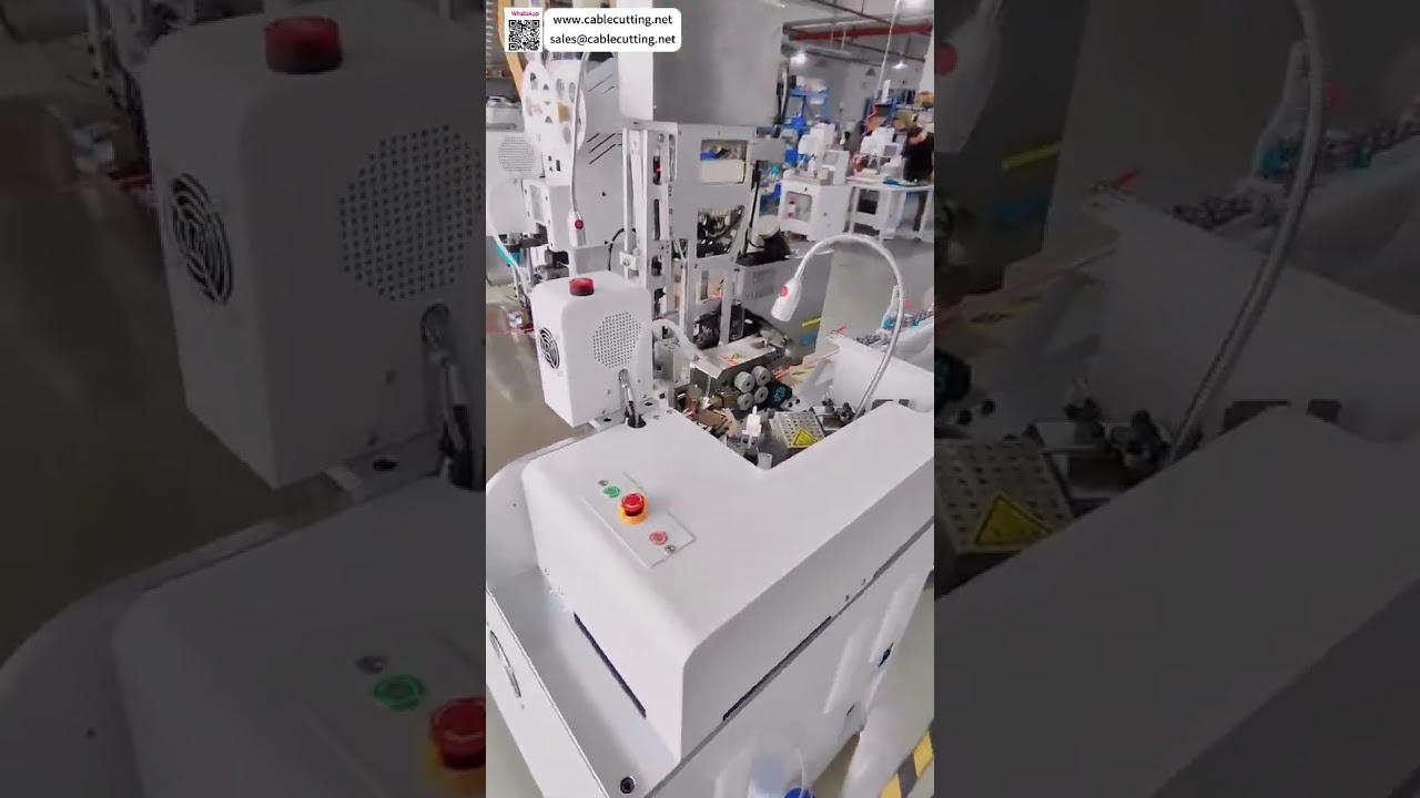 Fully Automatic Waterproof Seal Insertion Crimping Machine for Automotive Wire Harness Assy - Shorts