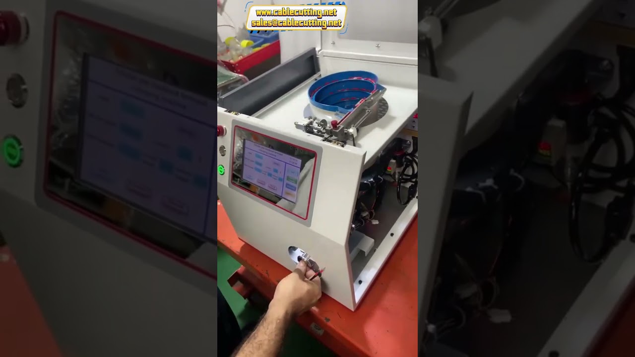 Ferrule Terminal Stripping and Crimping Machine Wire Stripping and Insulation Terminal Crimping Mach