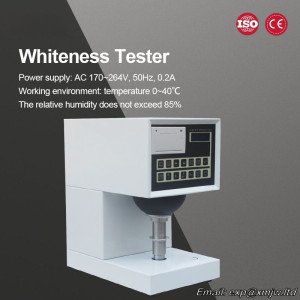 Digital display paper whiteness tester, textile whiteness tester, ceramic plastic paint whiteness tester