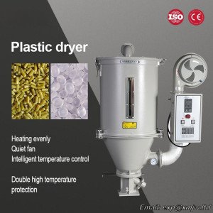 15kg/25kg Plastic Dryer,Pellet Dryer Automatic Constant Temperature Drying Hopper Industrial Hot Air Drying Barrel