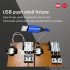 USB pneumatic pusher, data cable aluminum shell installation fixture Mike charging wire plug pedal combination fixture