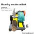 Automatic Electric Woodcutting Machine Electric Wood Splitting Machine Electric Splitter for Wood Logging Chopping Wartifact