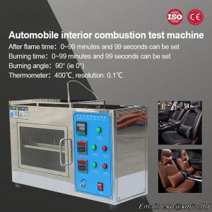 Automotive Interior Combustion Tester, Automotive Interior Level Flame Retardant Tester For Flame Retardant Materials