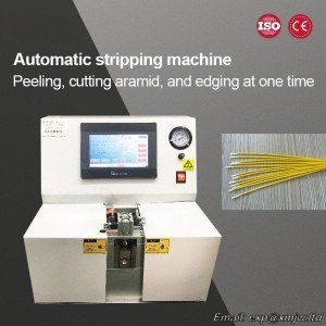 3 Square Wire Stripping Machine, Fiber Jumper, Cable, Stripping, 5-200mm Wire Cutting All-in-one Machine