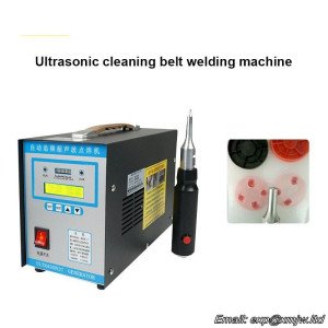 Ultrasonic Cleaning With Spot Welding Machine PP Belt Welding Machine PVC Chicken Manure Belt Welding Machine For Breeding Farm