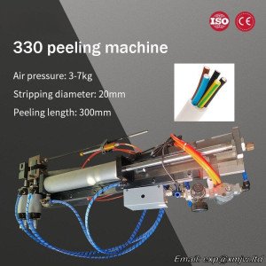 330 Peeling Machine , Stripping Diameter 20mm, Stripping Length 300mm, For AC/DC Power Cable, Multi-core Wire Stripping