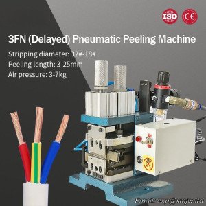 3FN Pneumatic Wire Stripping Machine, 32-16 Multi-core Sheathed Wire ，winding wire ，stripping，Cable Core Wire Stripping Machine