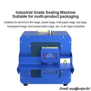 Automatic Roller Sealing Machine Small Tea Bag Aluminum Film Bag Heat Sealing Machine Plastic Commercial Edge Packaging Machine