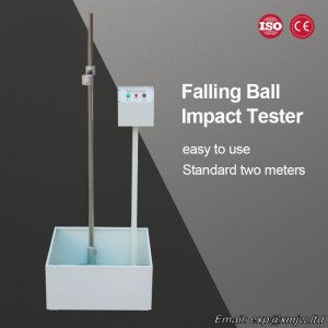 220V Dropping Ball Impact Tester，Steel Ball Dropping Plastic Ceramic Glass Dropping Ball Impact Strength Tester