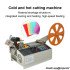 Fully Automatic Computerized Hot And Cold Tape Cutting Machine, Nylon Braided Tape Zipper Cutting Machine Hot Cutting Machine