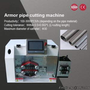 Fully Automatic Pipe Cutting Machine, For Cutting Metal Tubular Materials Such As Armor Pavilion, Steel Pipe, Wire Drawing Pipe