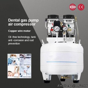 Dental Air Pump Air Compressor Small 220V 600W Silent Air Scale Oil-free High-pressure Air Compressor Small Air Pump