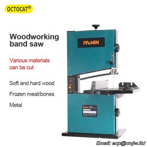 8 Inch Woodworking Band Saw Machine 9 inch Small Multifunctional Sawing Table Woodworking Jig Saw Metalworking Saw Machinery