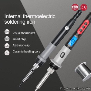 Electric soldering iron household adjustable temperature soldering pen soldering gun repair soldering tool soldering iron head