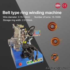 Magnetic Core Iron Core Toroidal Winding Machine, Toroidal Transformer Inductance Transformer Hook Needle Threading Winding Mach