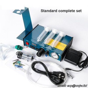 NBW-866 Glue Dispenser Equipment,manual Pedaling Glue Double Control Dispensing System,Automatic Epoxy Resin Dispensing