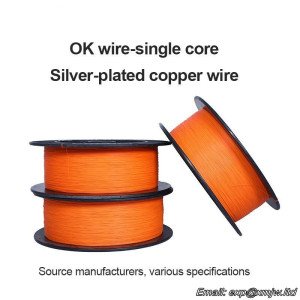 305M 30AWG OK Wire High Temperature Resistant Conductor Electronic Wire Circuit Board Connecting Wire Insulation Wrap Cable