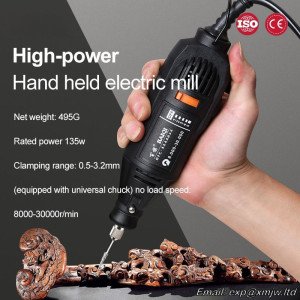 Mini Electric Drill Engraver, 240W Drill For Jewelry Metal Dremel Tools Dust Drilling Carving Rotary Tool Polishing Machine