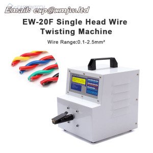  20F One Head Automatic Wire Twisting Machine Wire Twist Together Machine Free Shipping